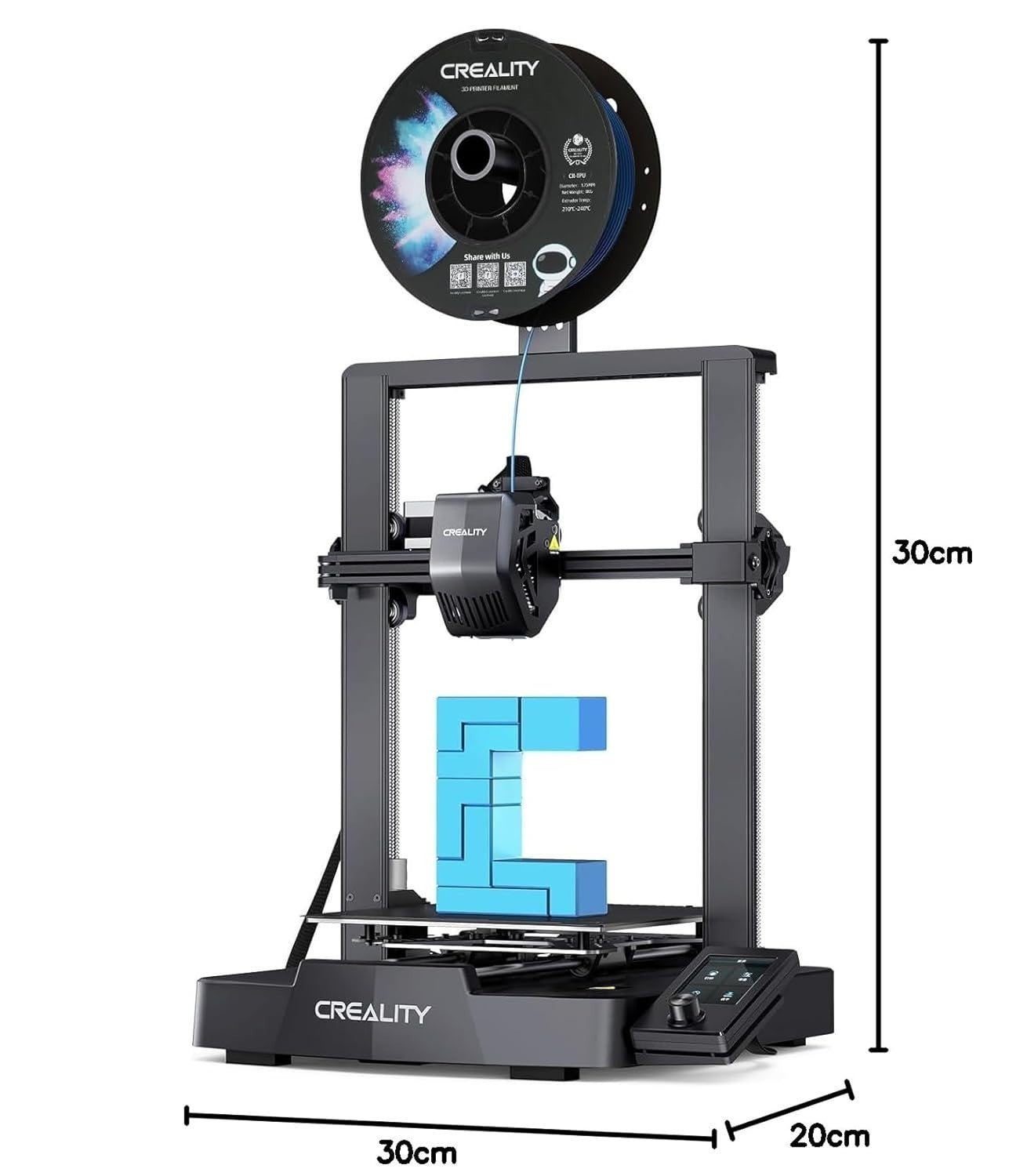 Fast Auto Level 3D Printer 250mm/s Direct Drive Dual Z Easy Setup