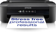 Compact Black A4 Wireless Inkjet Printer with Ethernet & Duplex