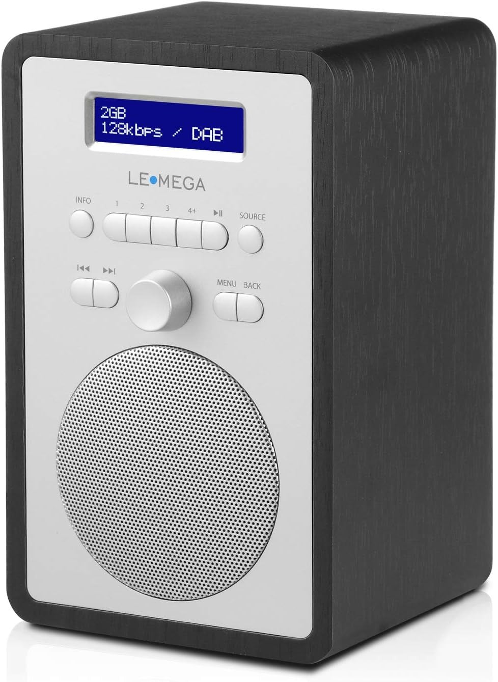 DAB DAB+ Digital Radio FM Dual Alarm Clock Timer Headphone Jack