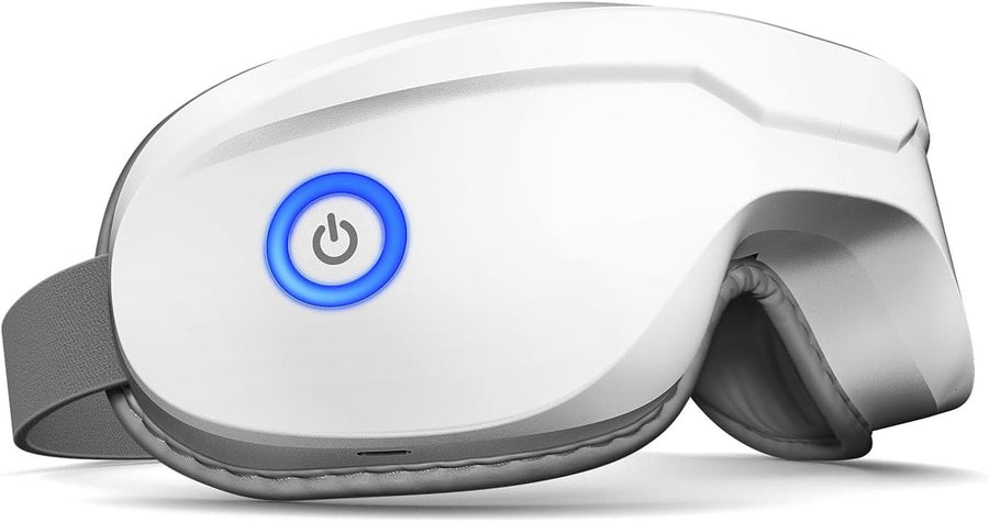 Heated Eye Massager Compression Vibration Bluetooth Sleep Aid