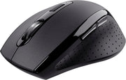 Wireless Mouse 6 Button Adjustable DPI 10m Range USB Black