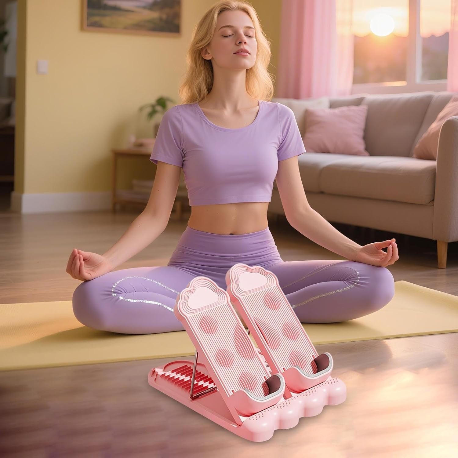 Deep Tissue Foot Massage Roller Adjustable Pressure Pain Relief Tool