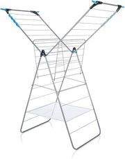 Extra Large Winged Clothes Airer 24m Drying Rack Folding Indoor Laundry