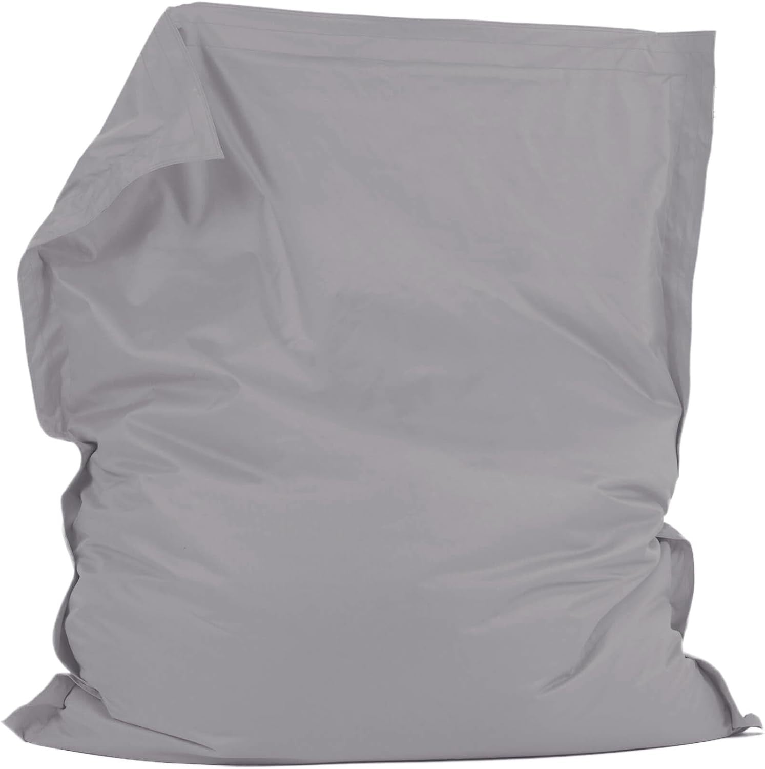 XXL Grey Outdoor Bean Bag Chair Waterproof Floor Lounger Seat 180x140cm