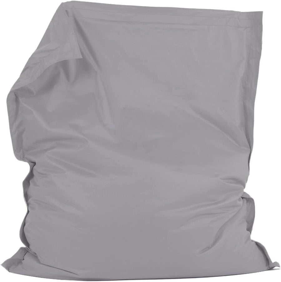 XXL Grey Outdoor Bean Bag Chair Waterproof Floor Lounger Seat 180x140cm