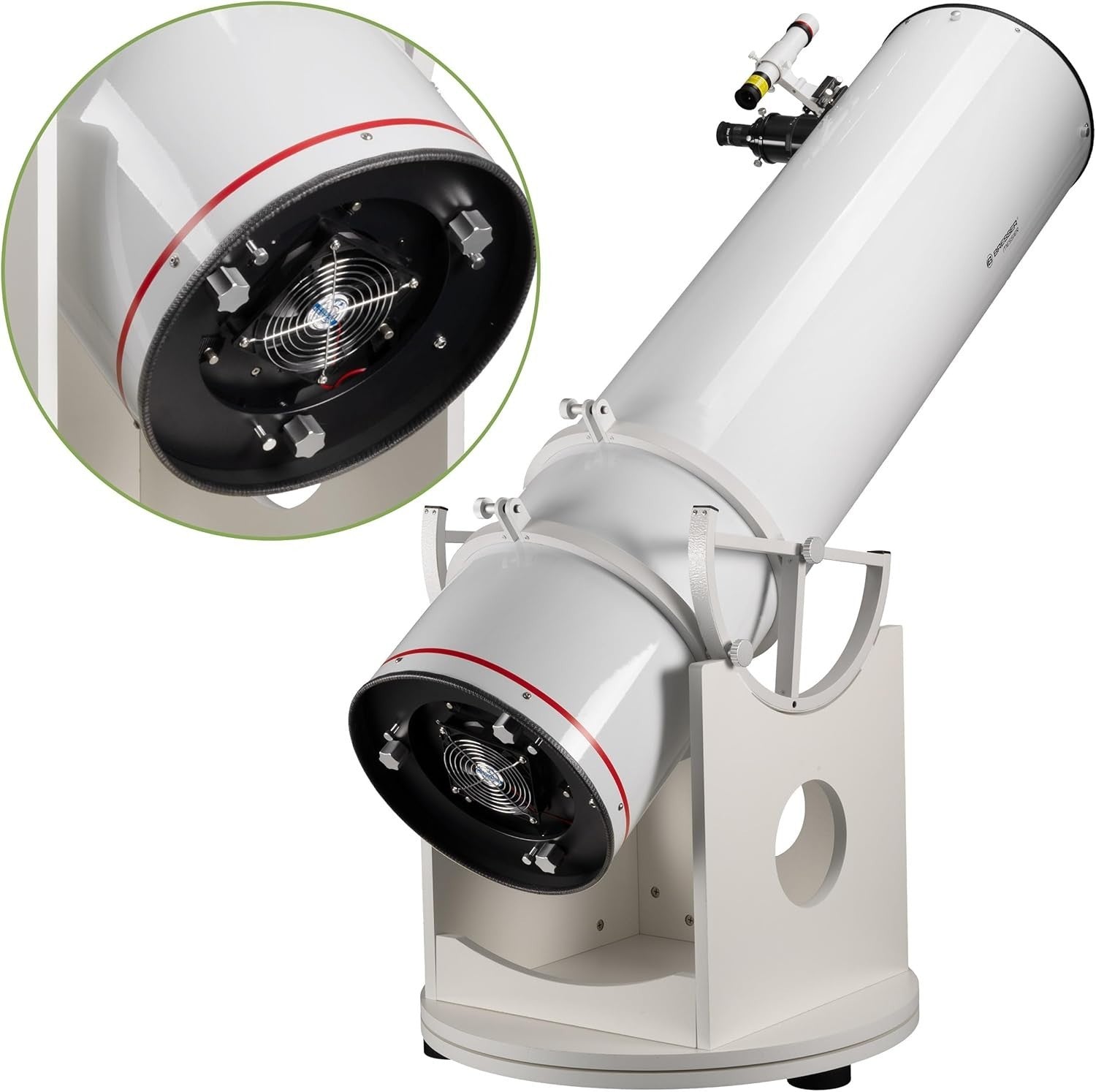 12'' Dobson Telescope 305mm Parabolic Mirror GFK Tube HEX Focuser