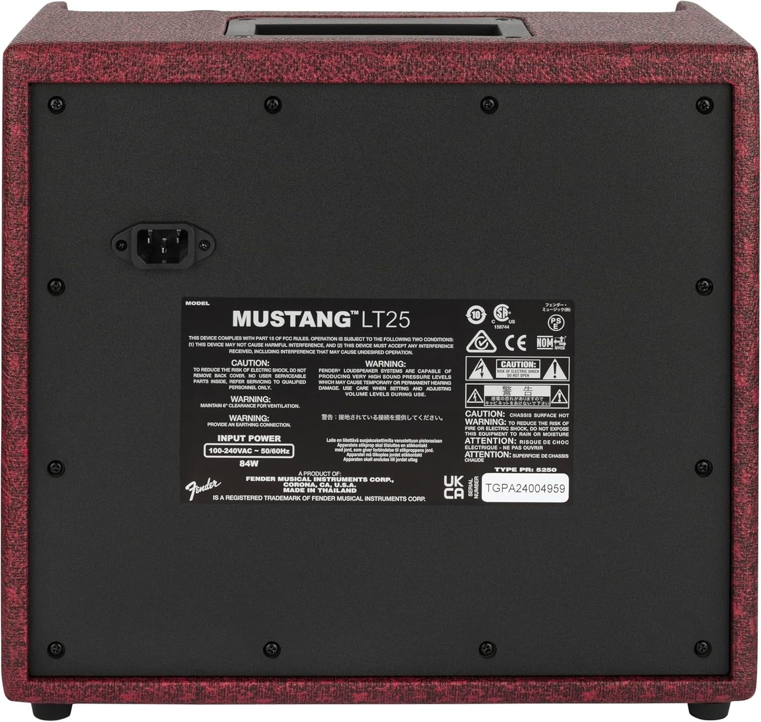 25W Guitar Amp Combo 60 Presets 20 Amp Models 25 Effects USB
