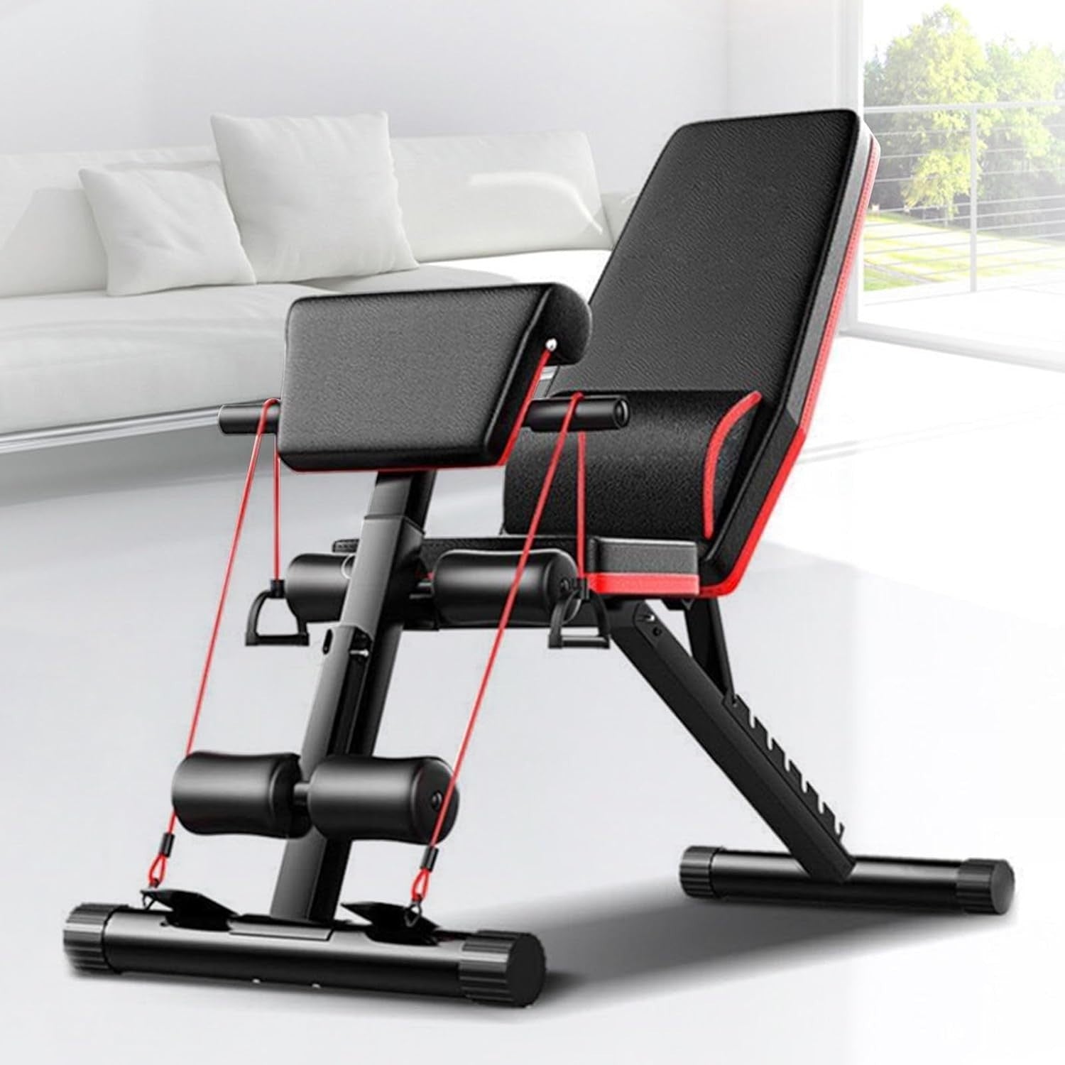 Adjustable Weight Bench Multi-Functional Incline Sit Up Home Gym