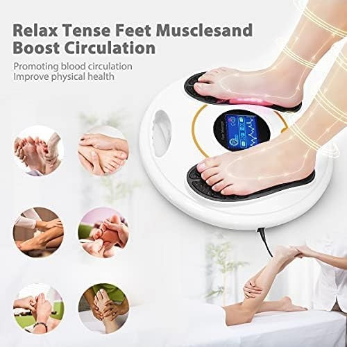 EMS & TENS Foot Circulation Machine, 99 Levels, Pain Relief