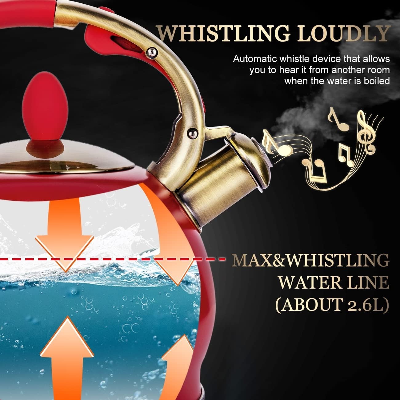 700ml Stainless Steel Teapot Non Drip Tea Pot Silver Cool Touch Lid