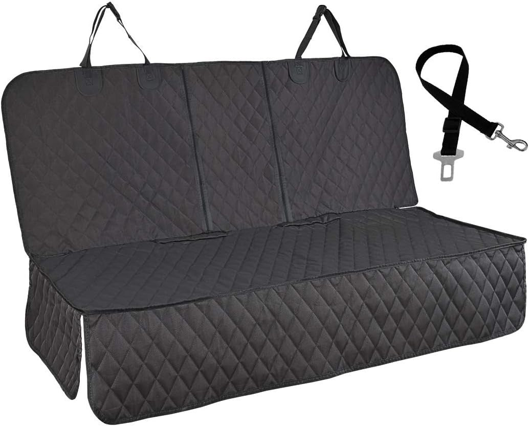 Waterproof Dog Car Seat Cover Mesh Window Non Slip Rear Protector
