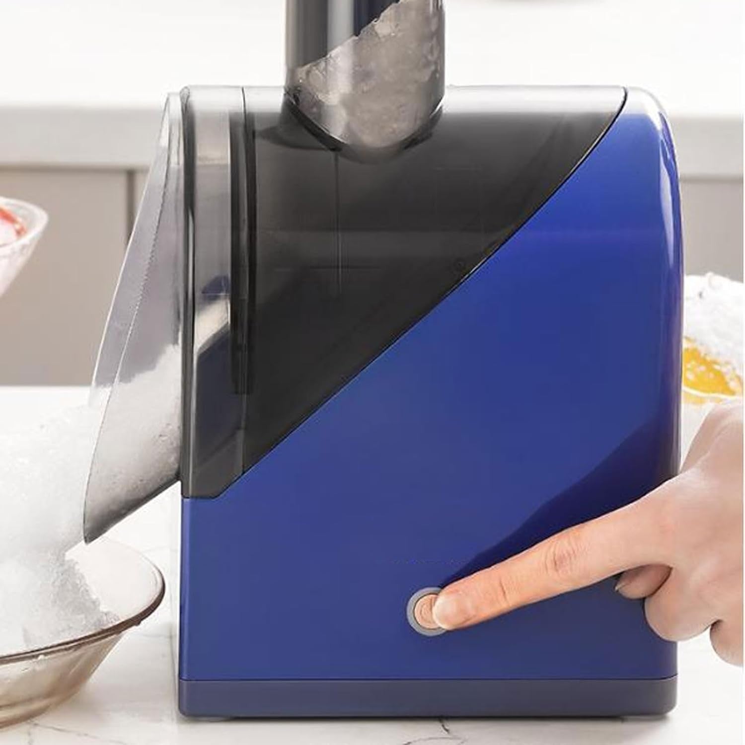 Electric Ice Crusher USB Rechargeable Portable Snow Cone Slush Maker