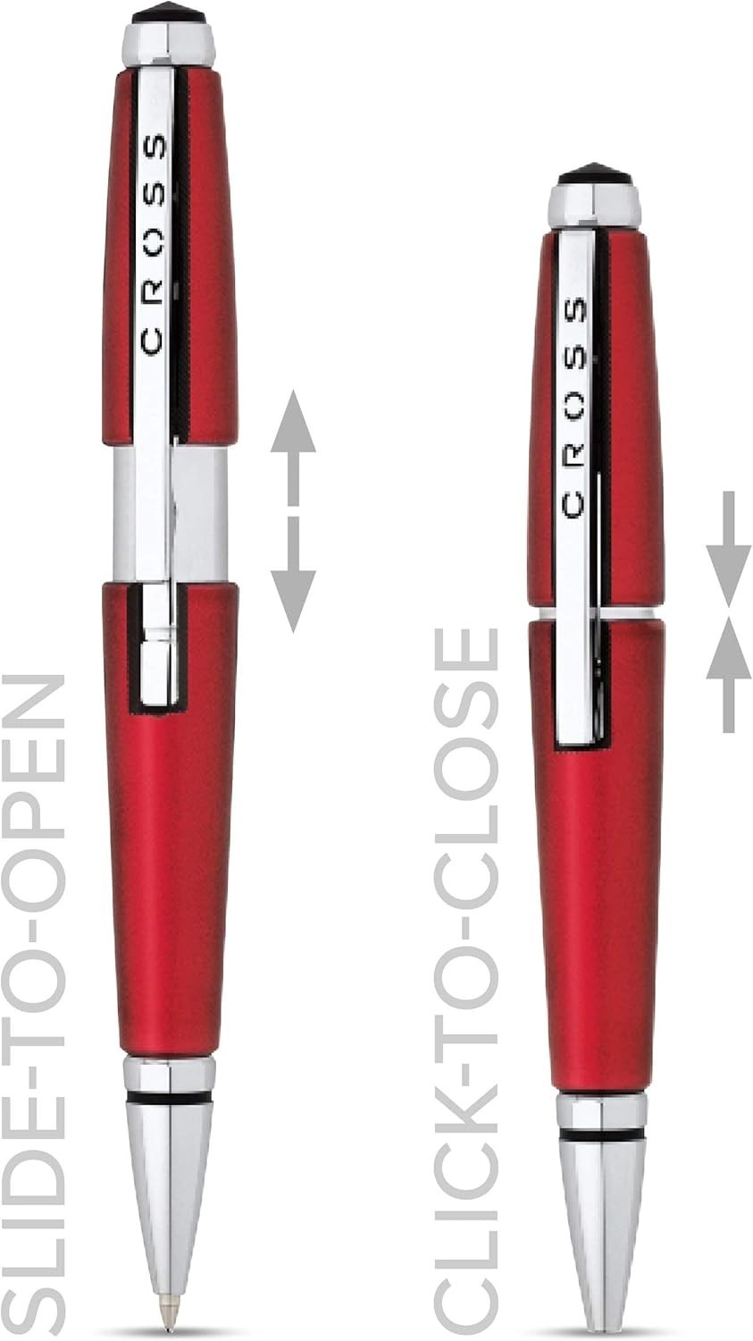 Luxury Formula Red Rollerball Pen Model Edge Medium Point Gift Box