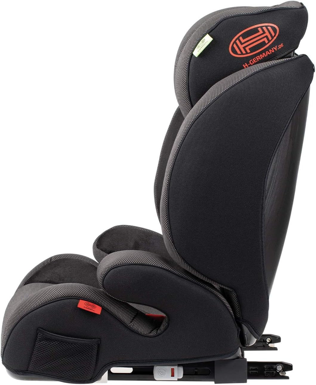 ISOFIX High Back Booster Car Seat Group 2/3 4–12 Years Adjustable Headrest