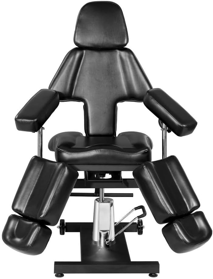 Portable Height-Adjustable Massage Table Folding Therapy Spa Bed With Headrest
