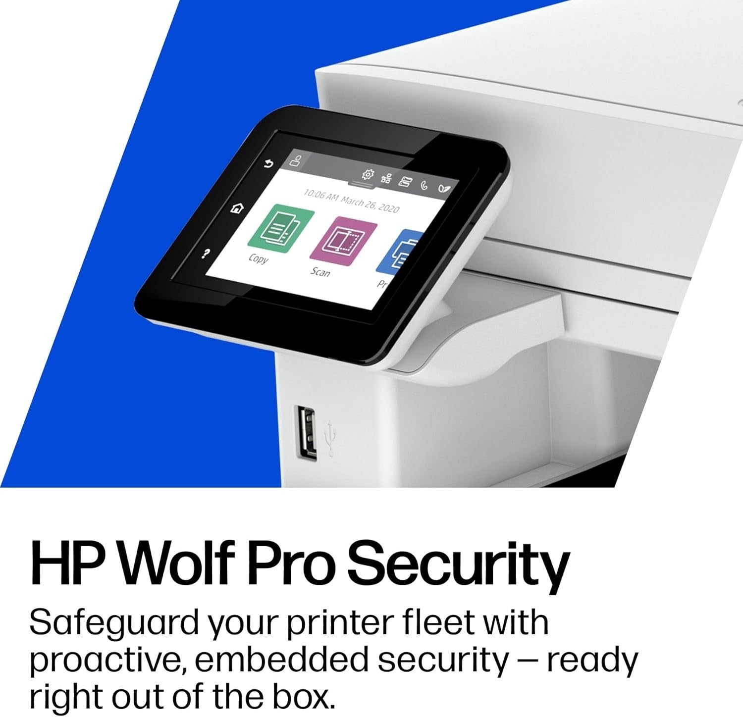 White Mono Laser Printer | Wireless | Duplex | ADF | SMB Office Use