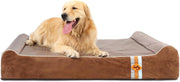 XL Orthopedic Memory Foam Dog Bed 50x36x10in Washable