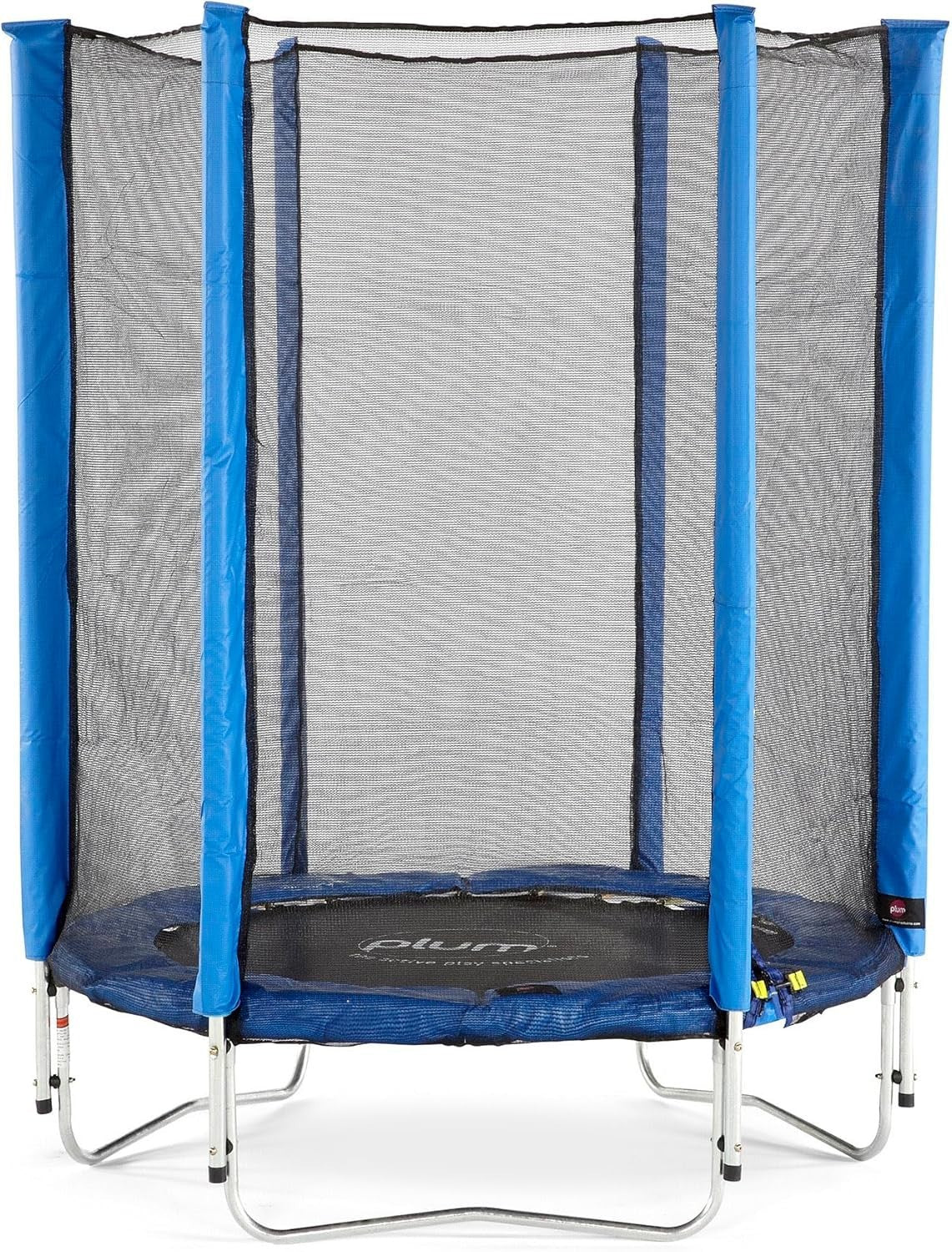 Low Height 4FT Kids Trampoline with Enclosure Net Safe Indoor Outdoor