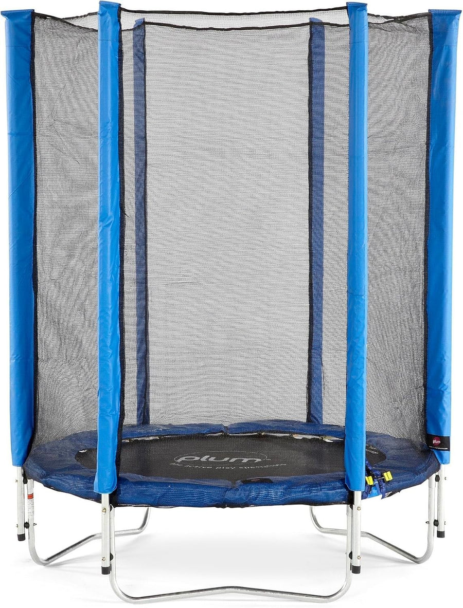 Low Height 4FT Kids Trampoline with Enclosure Net Safe Indoor Outdoor