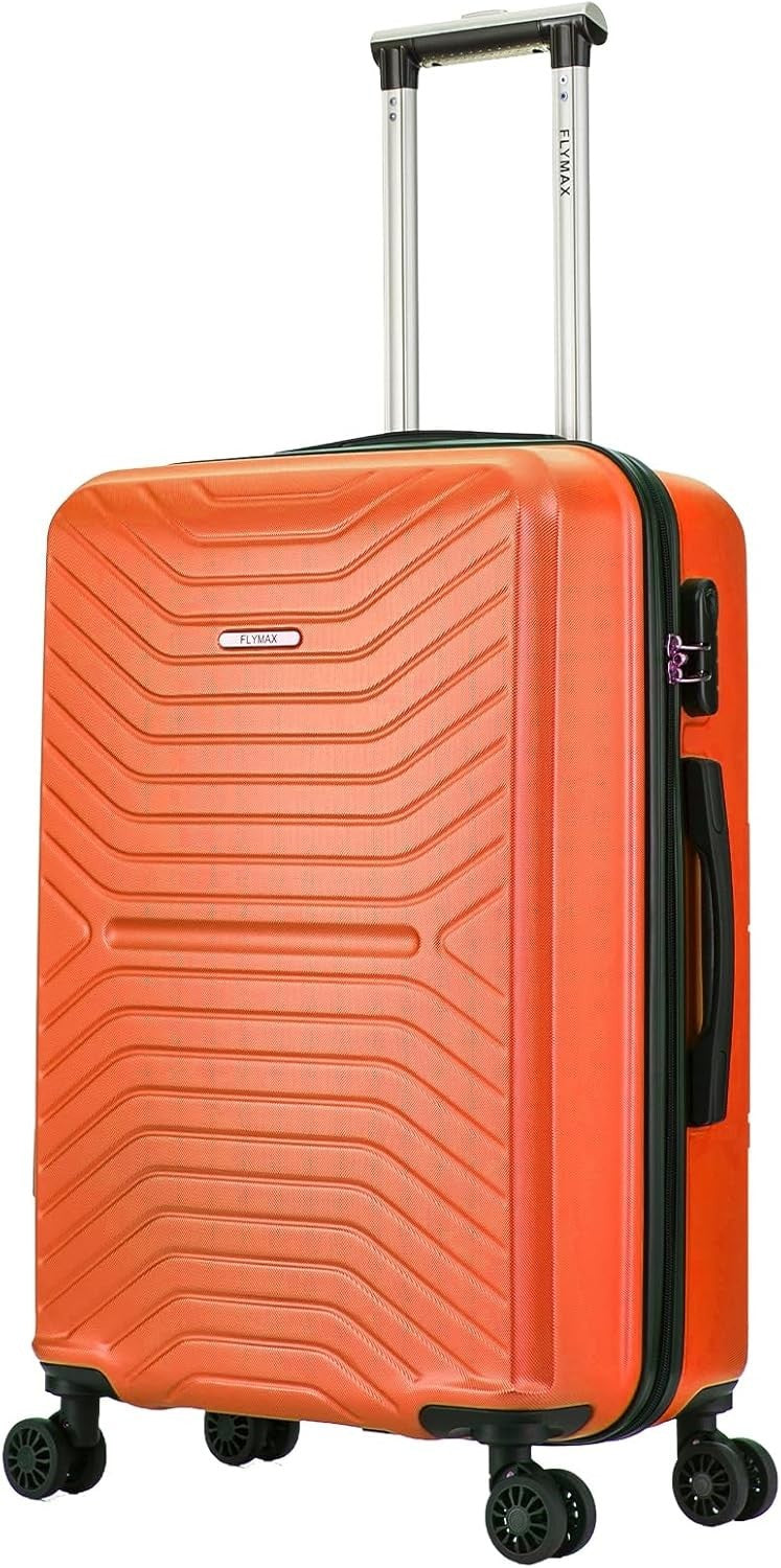 24'' Medium ABS Check In Suitcase Lightweight 4 Wheel Spinner 3 Digit Lock
