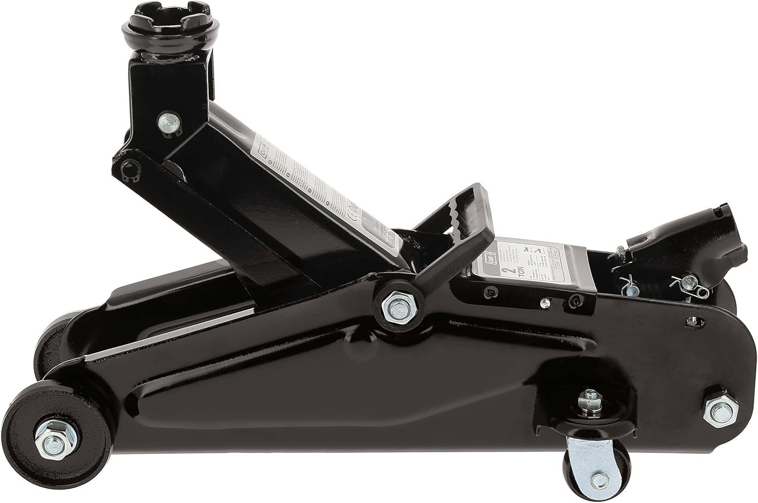 2 Ton Hydraulic Trolley Jack 135–330mm Lightweight Car Lift with Carry Case