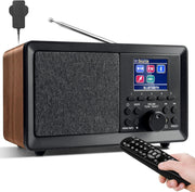 DAB/DAB+ FM Digital Radio Bluetooth Retro Alarm USB AUX
