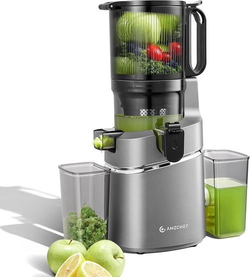 Cold Press Juicer 145mm Wide Feed Opening 250W Auto Feed Triple Filter
