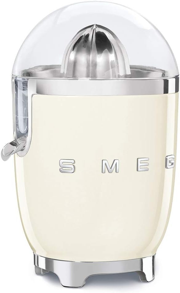 Retro Electric Citrus Juicer Stainless Steel Reamer Anti-Drip Spout 70W