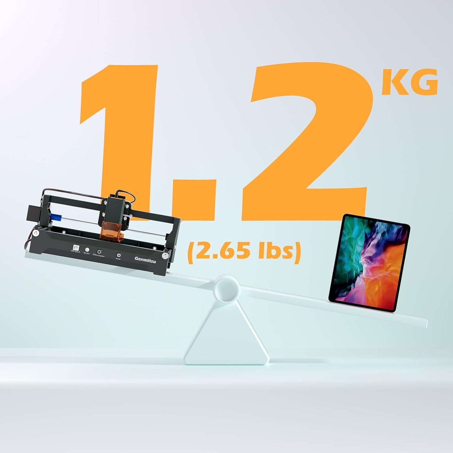 Laser Engraver Machine 2.5W Desktop CNC Engraving for Wood Leather Paper