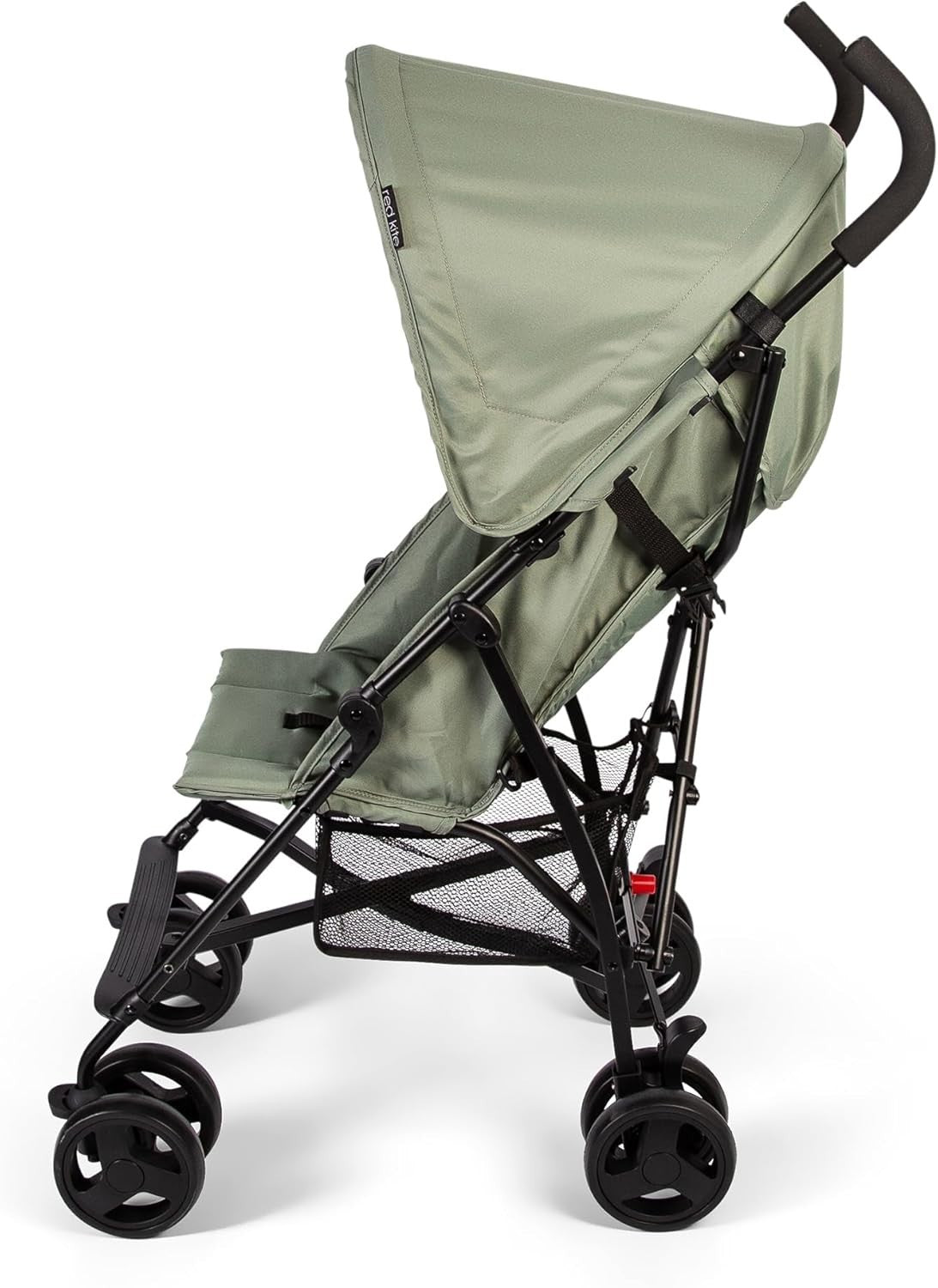 Lightweight Stroller Compact Fold Pushchair Reclining Seat 5-Point Harness Sage