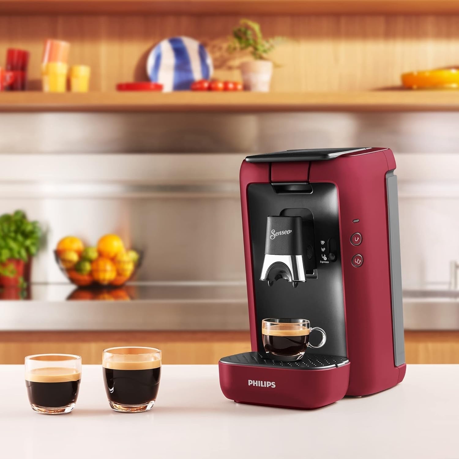 Espresso Coffee Pod Machine | 1.2L Tank | 1450W Energy Saver