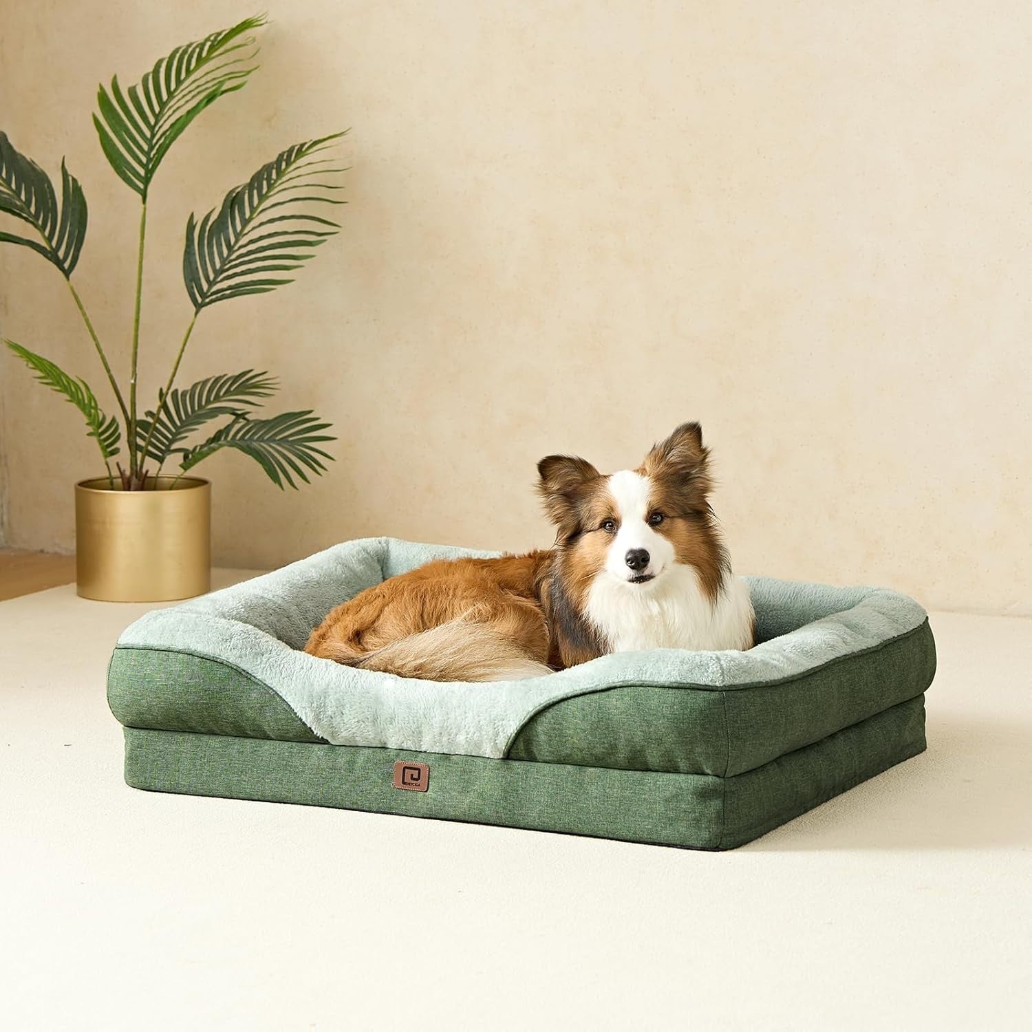 Large Waterproof Orthopedic Dog Bed Memory Foam Sofa 89x56x16cm