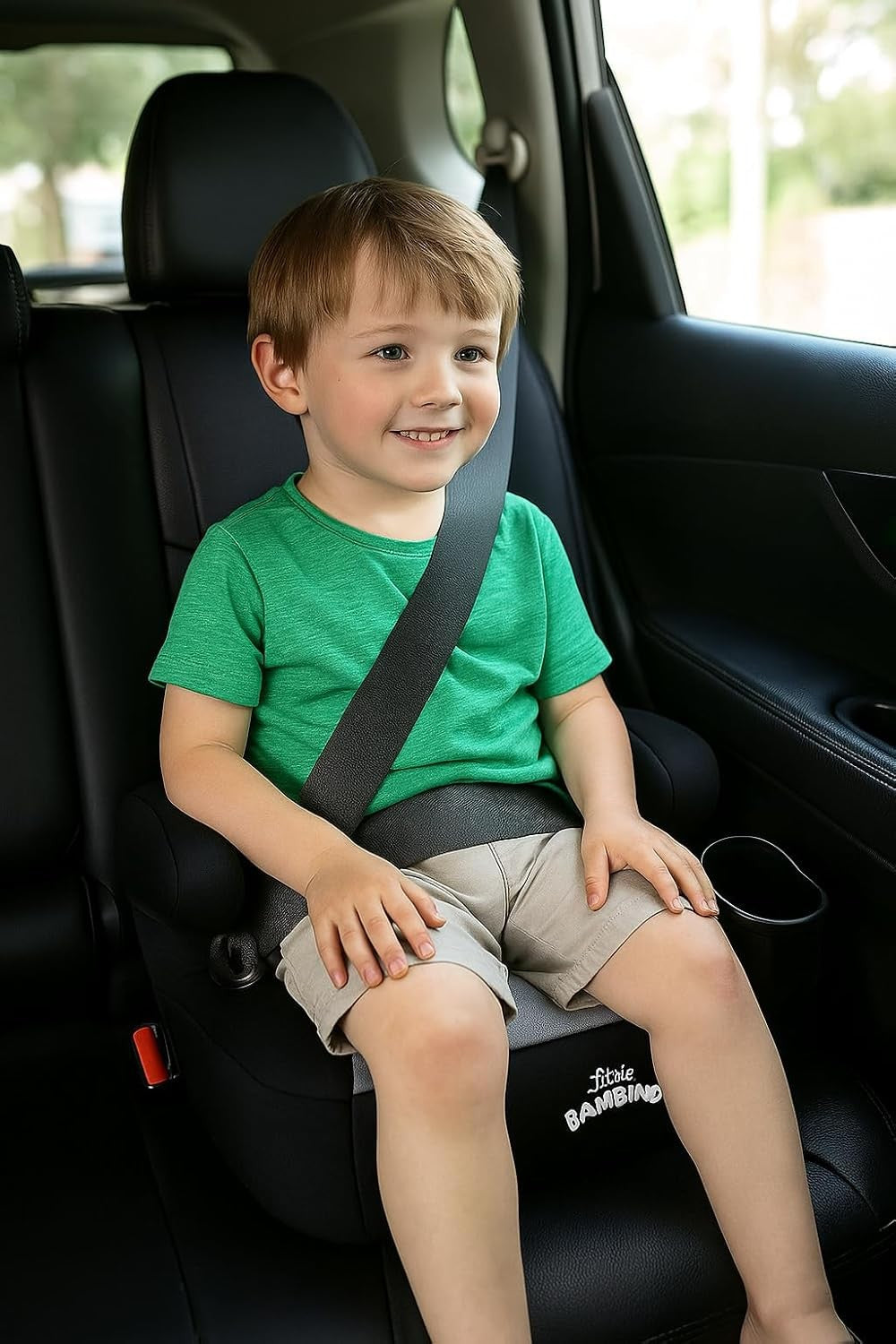 i-Size Booster Seat 125–150cm Lightweight Cushion Car Seat 6–12 Years