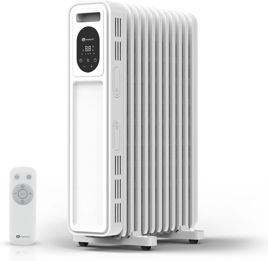 2300W Oil Filled Radiator Heater with Remote Timer & Digital Thermostat