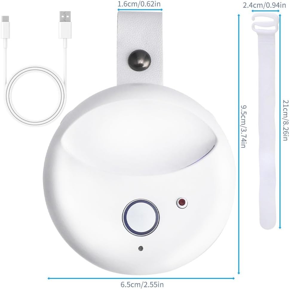 White Noise Sleep Machine with Night Light & Sleep Monitoring