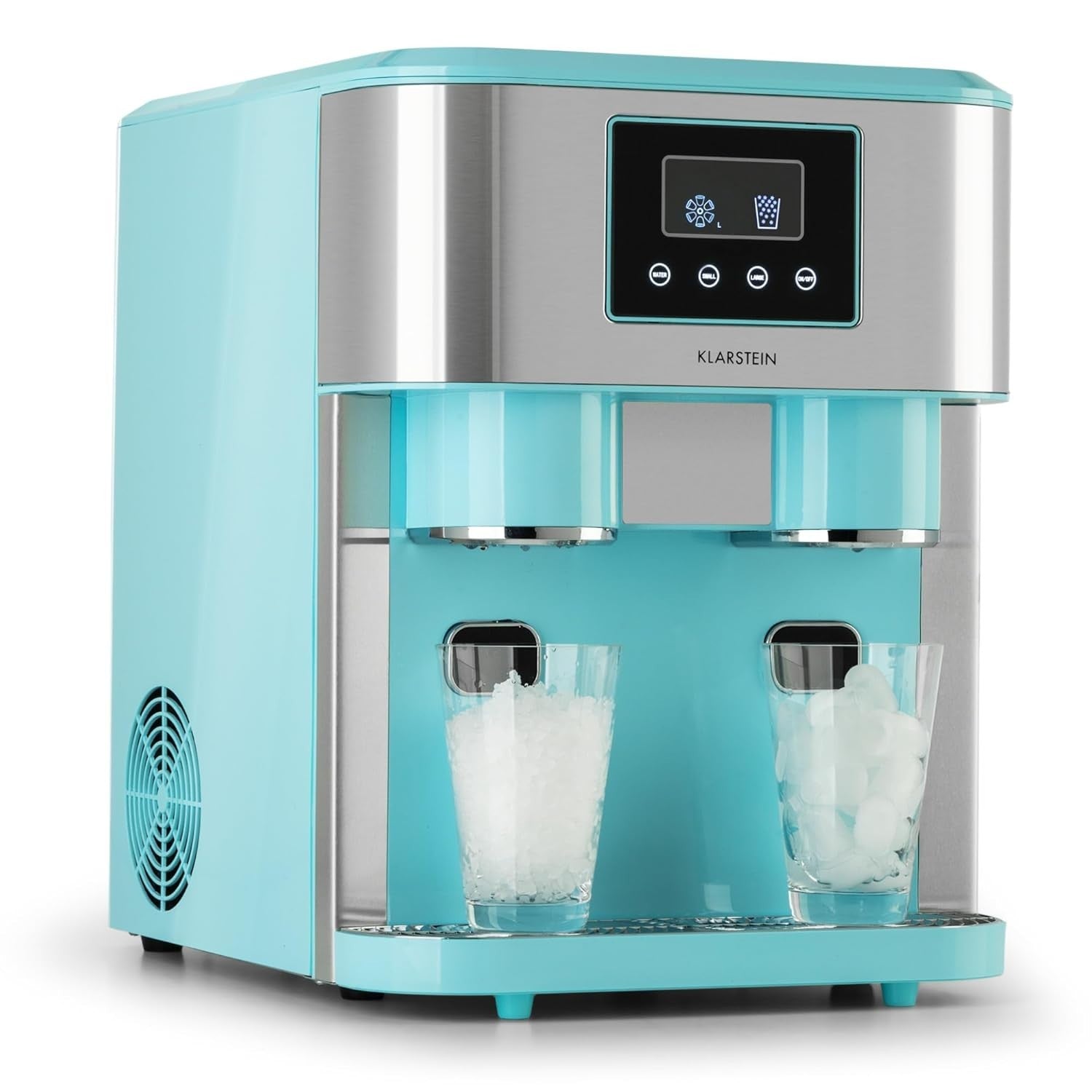 Countertop Ice Maker Cube & Crushed Ice 15kg/Day Touch Control