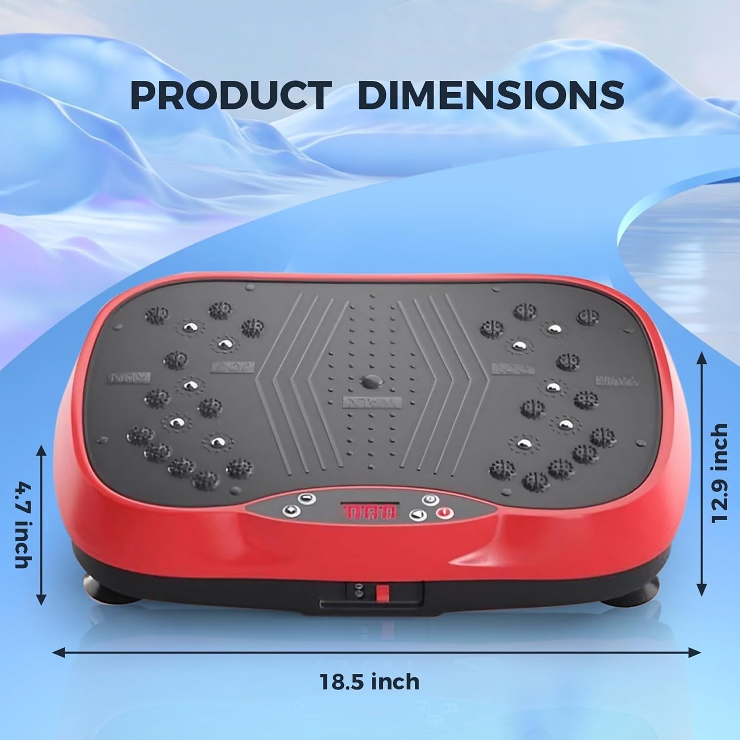 Vibration Plate Exercise Machine Lymphatic Drainage Weight Loss 331lb