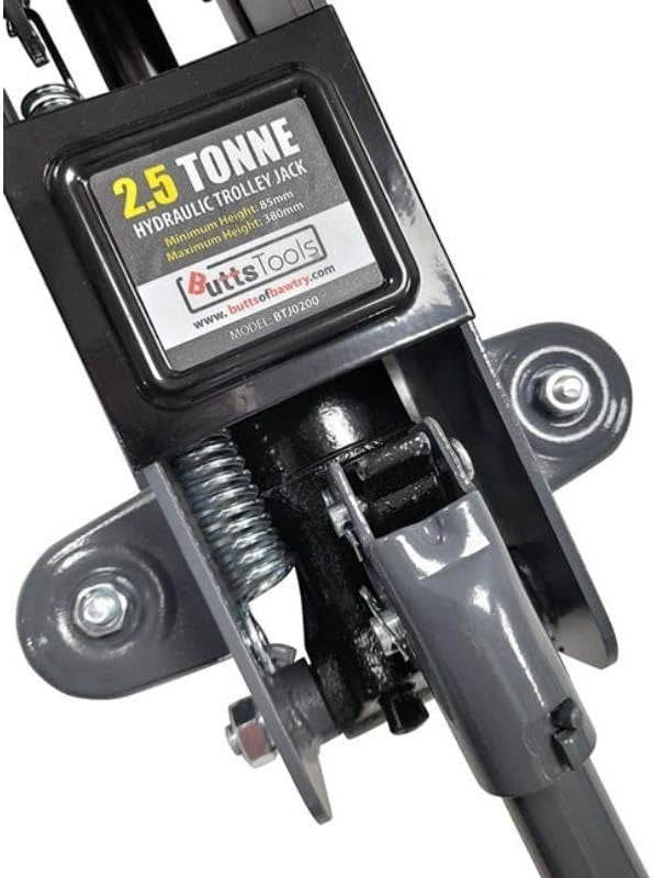 2 Ton Ultra Low Profile Trolley Jack Heavy Duty Short Chassis 85–380mm Car Lift