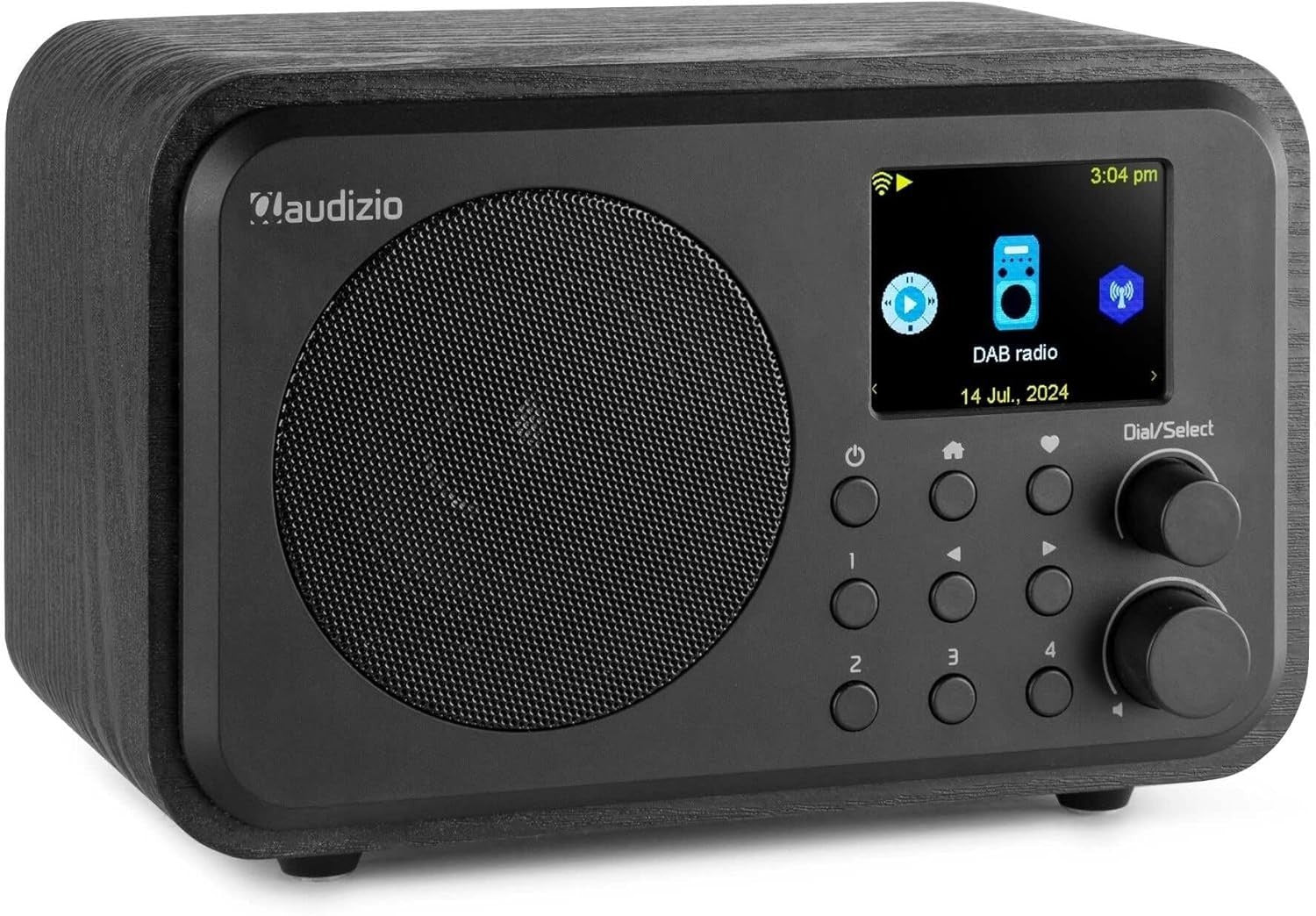 Portable DAB/DAB+ Internet Radio with Bluetooth, FM & Alarm Clock