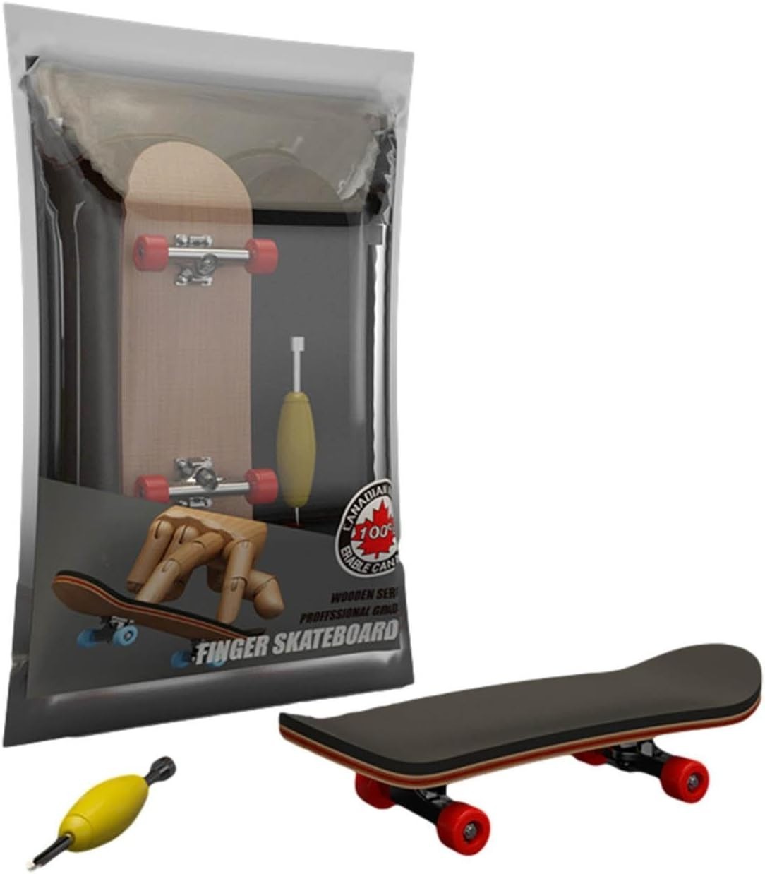 Fingerboard Skateboard Toy 5-Layer Maple Wood Professional Fingerboard
