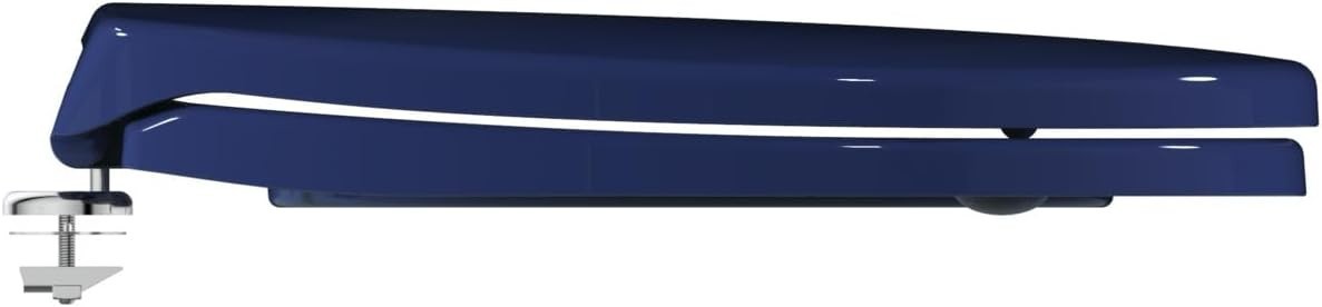 Contour 21+ Toilet Seat Blue Sandwich Soft Close Durable WC Lid