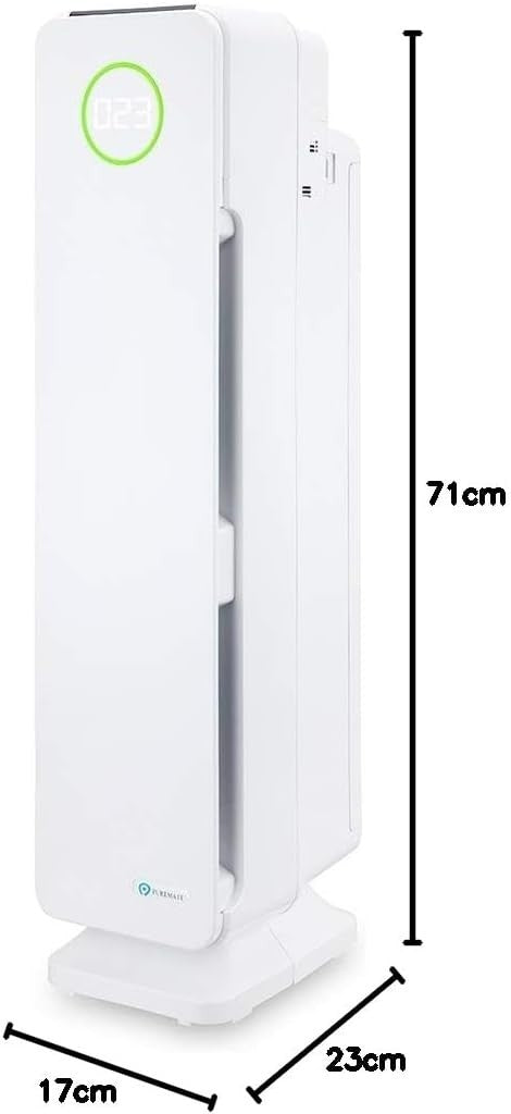 Smart HEPA Air Purifier Ioniser Auto Mode Air Quality Monitor Quiet