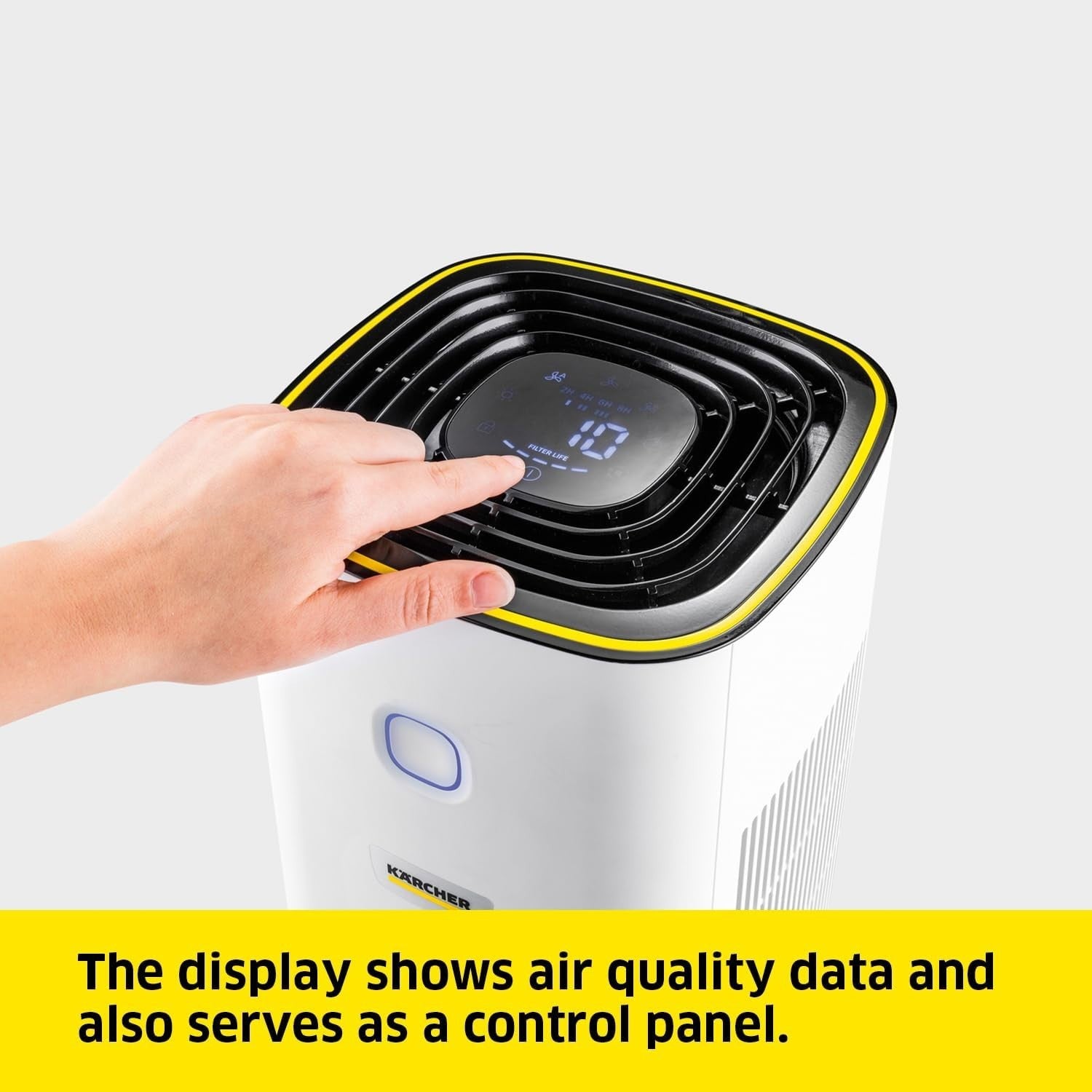 HEPA Air Purifier 220m³/h Small Room 20m² Auto Night Mode