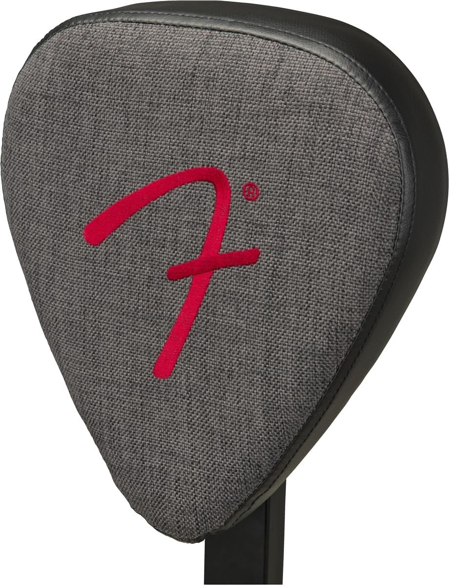 Guitar Seat Stool with Built-In Stand Foldable Non-Slip Grey