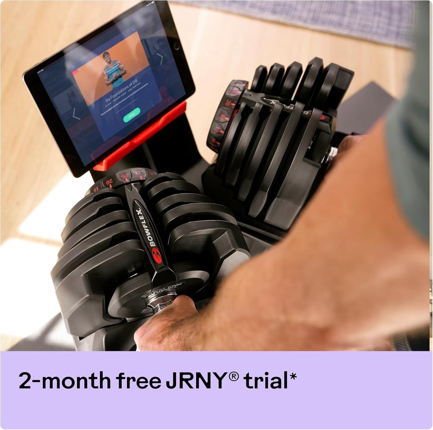 Adjustable Dumbbell 4–41KG Quick Dial Heavyweight Home Gym Single