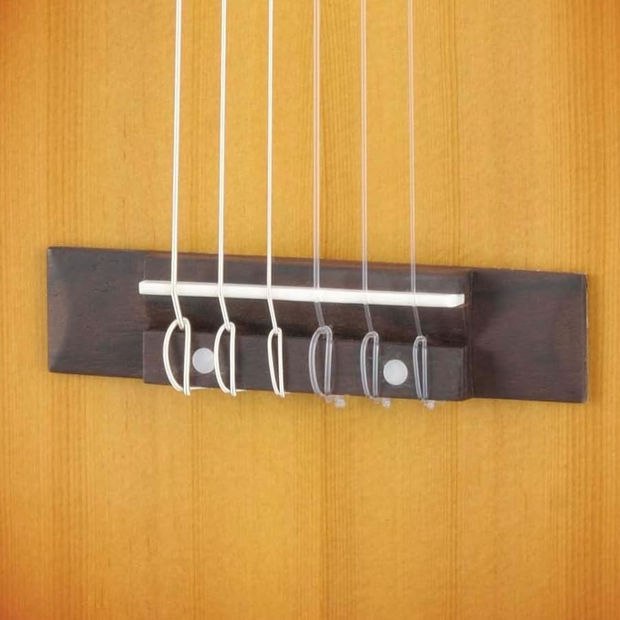 Acoustic Guitalele 70cm 6 Nylon Strings Travel Guitar Sunburst