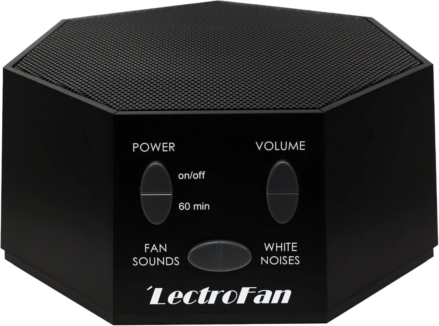 Black  Noise Machine & Fan Sounds for Sleep, Travel, and Sound Masking