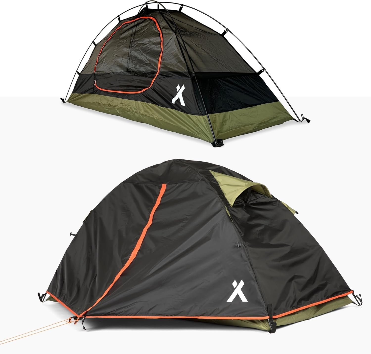 1 Person Ultralight Backpacking Tent 3 Season Waterproof Rain Fly