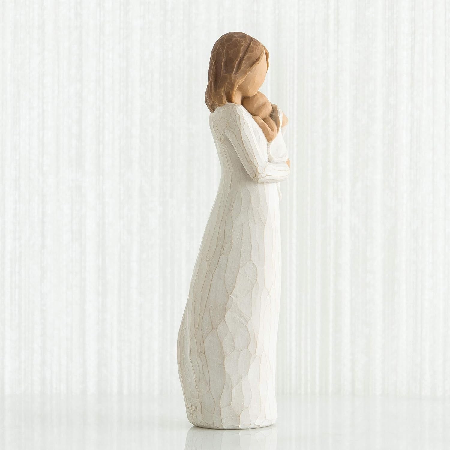 Mother & Baby Figurine Resin Sculpture Gift Decor Handcrafted Keepsake