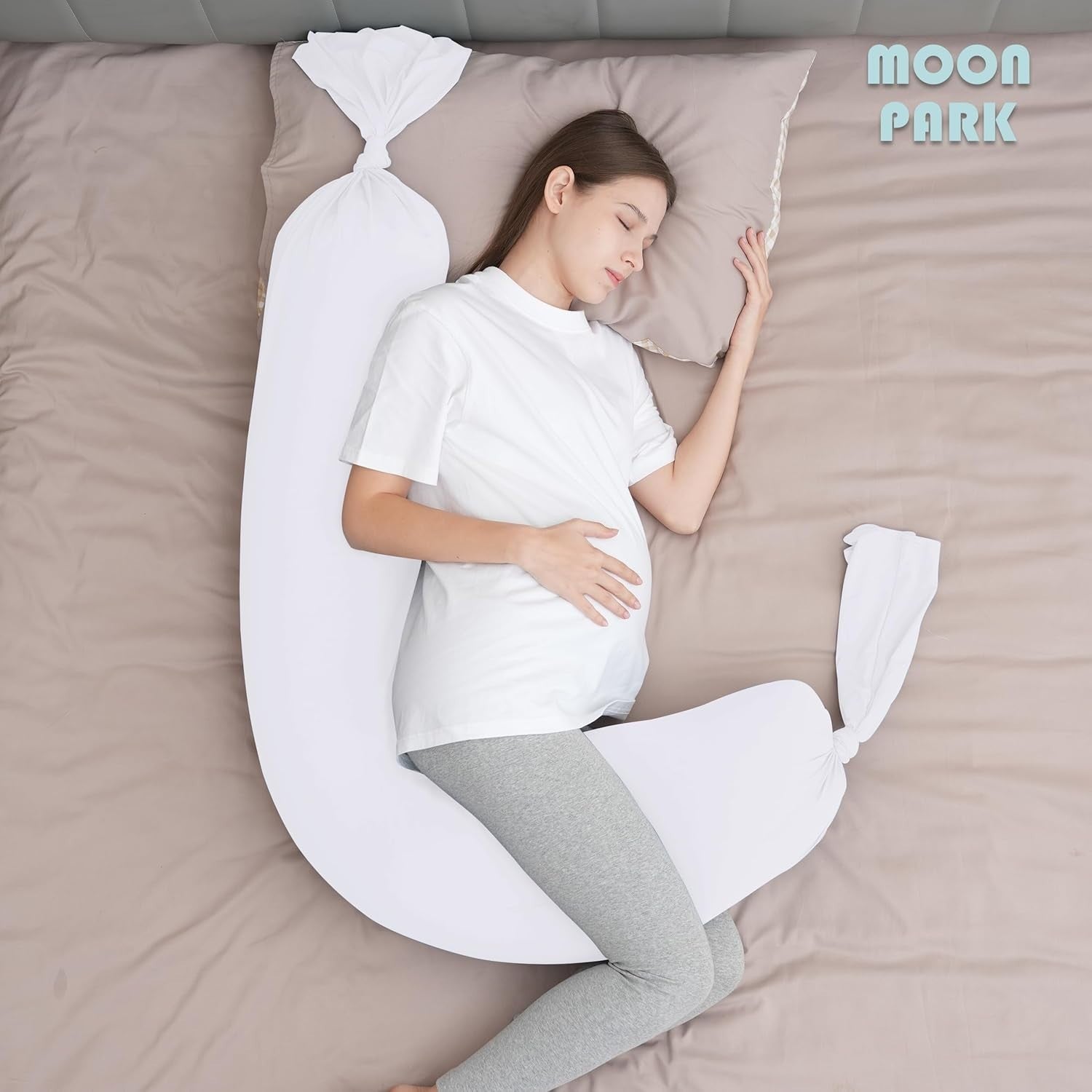 Pregnancy Pillow U Shaped 63” Full Body Maternity Support Side Sleeper